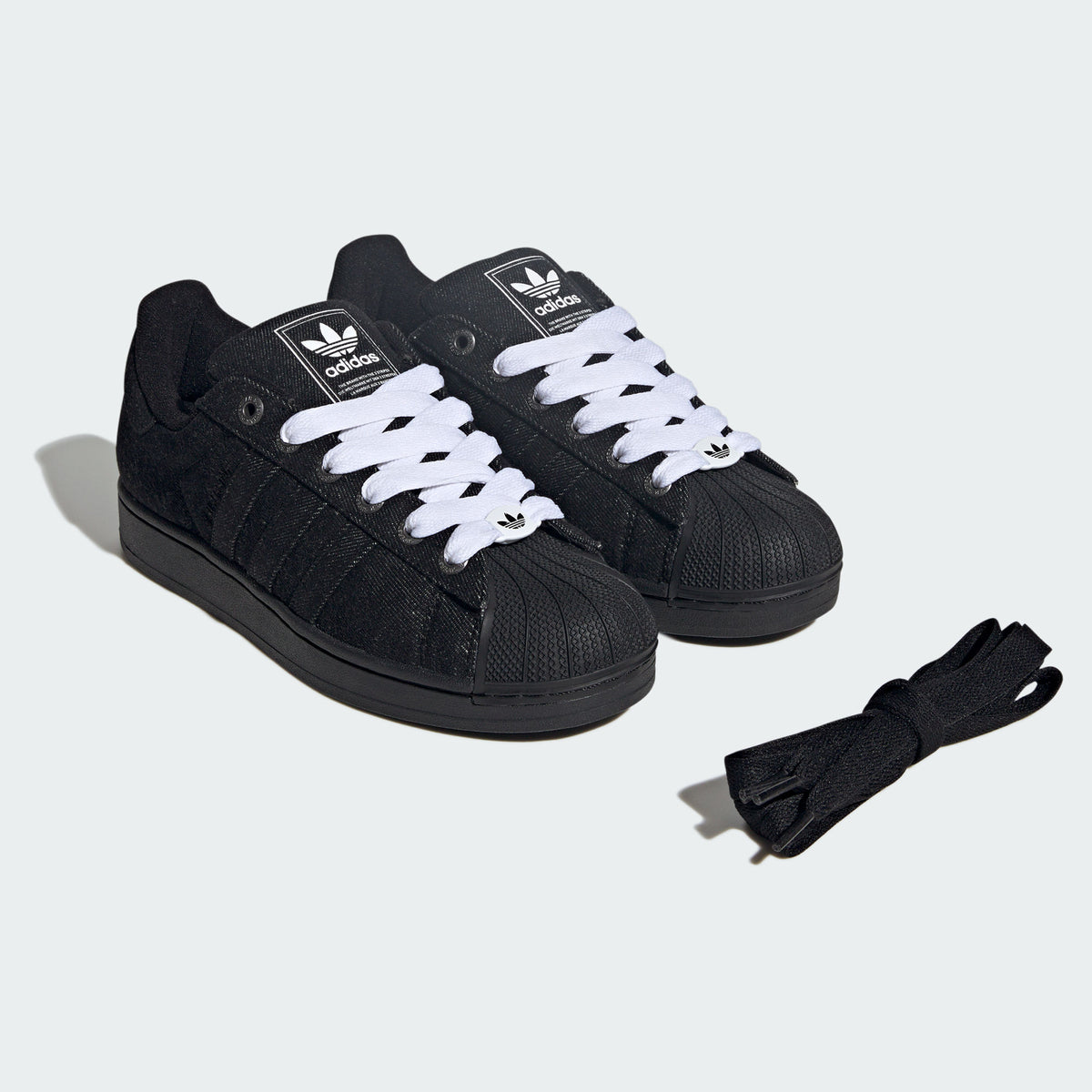 Adidas Superstar II Sneakers - Black / White - view 7