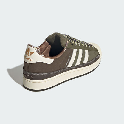 Adidas Superstar II Sneakers - Dark Olive / Off White / Shadow Olive - view 6