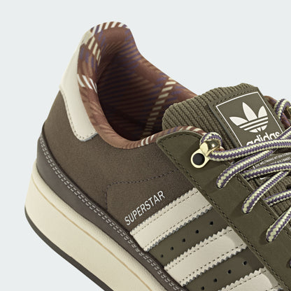 Adidas Superstar II Sneakers - Dark Olive / Off White / Shadow Olive - view 7