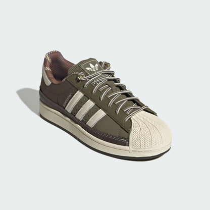 Adidas Superstar II Sneakers - Dark Olive / Off White / Shadow Olive - view 5