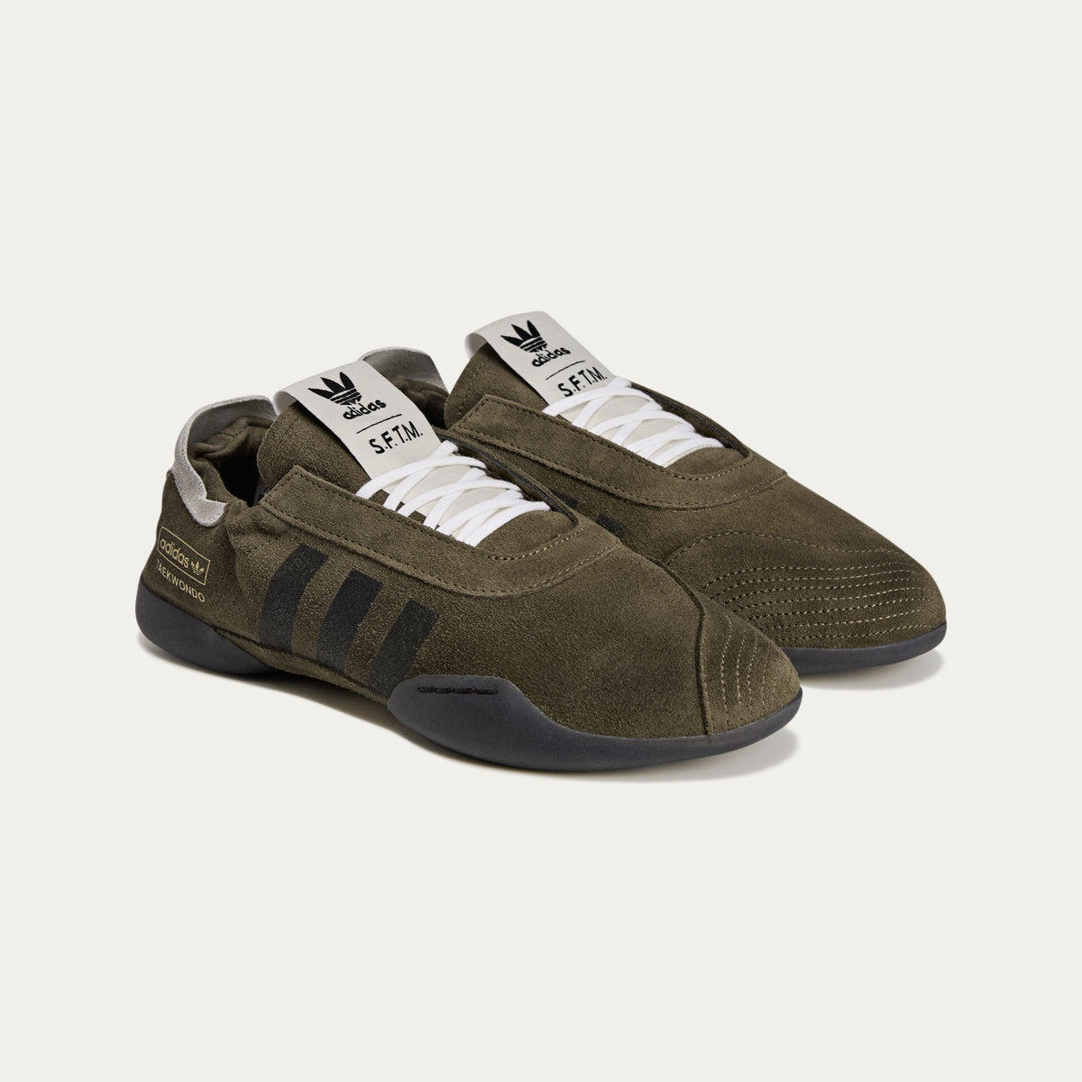 Adidas Adidas Taekwondo MEI W SFTM Sneakers - Dark Olive / Off White - view 7