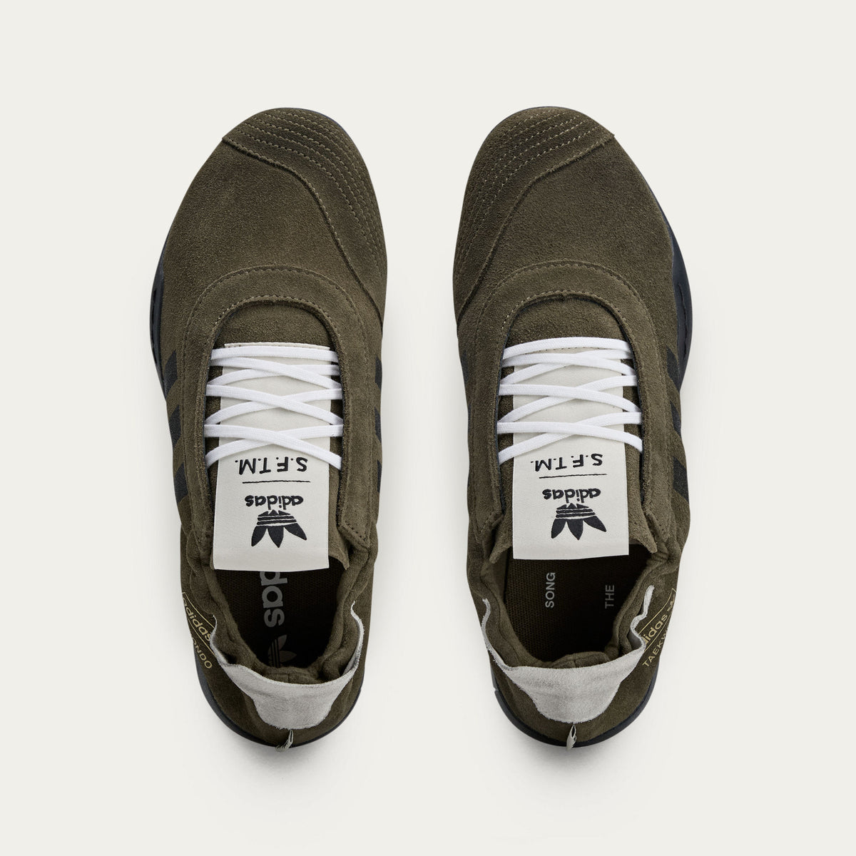 Adidas Adidas Taekwondo MEI W SFTM Sneakers - Dark Olive / Off White - view 5
