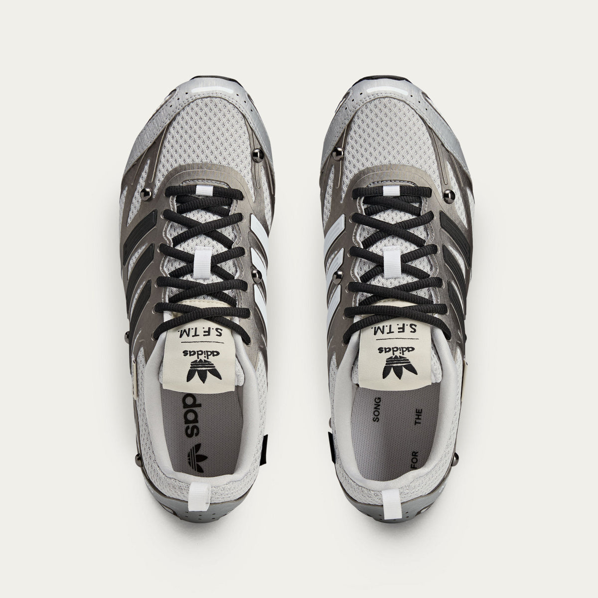 Adidas Adizero PR SFTM Sneakers - Light Grey / Black / Dark Silver Metallic - view 5