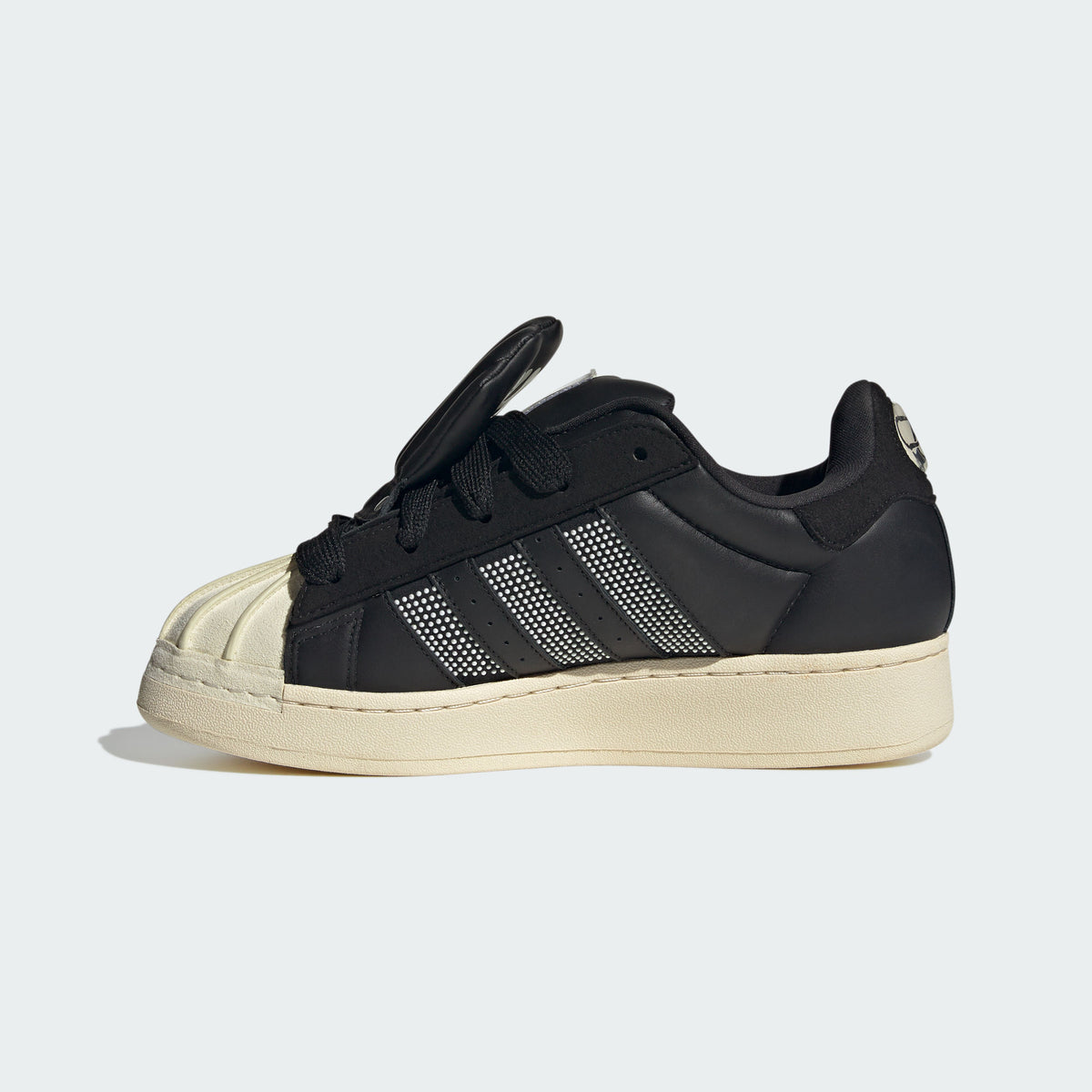 Adidas Superstar Puffy Shell Sneakers - Black / Off White - view 8