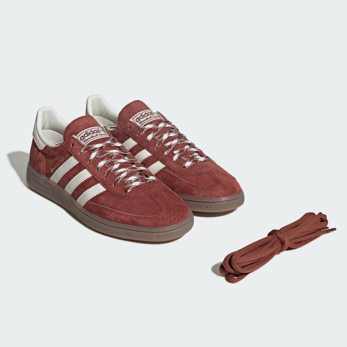 Adidas Handball Spezial Sneakers - Wild Taupe / Chalk White / Resin Yellow - view 8