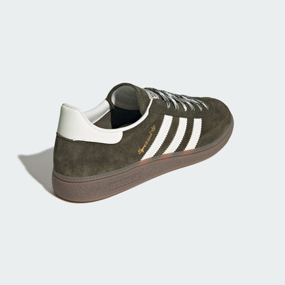 Adidas Handball Spezial Sneakers - Wild Taupe / Chalk White / Resin Yellow - view 6
