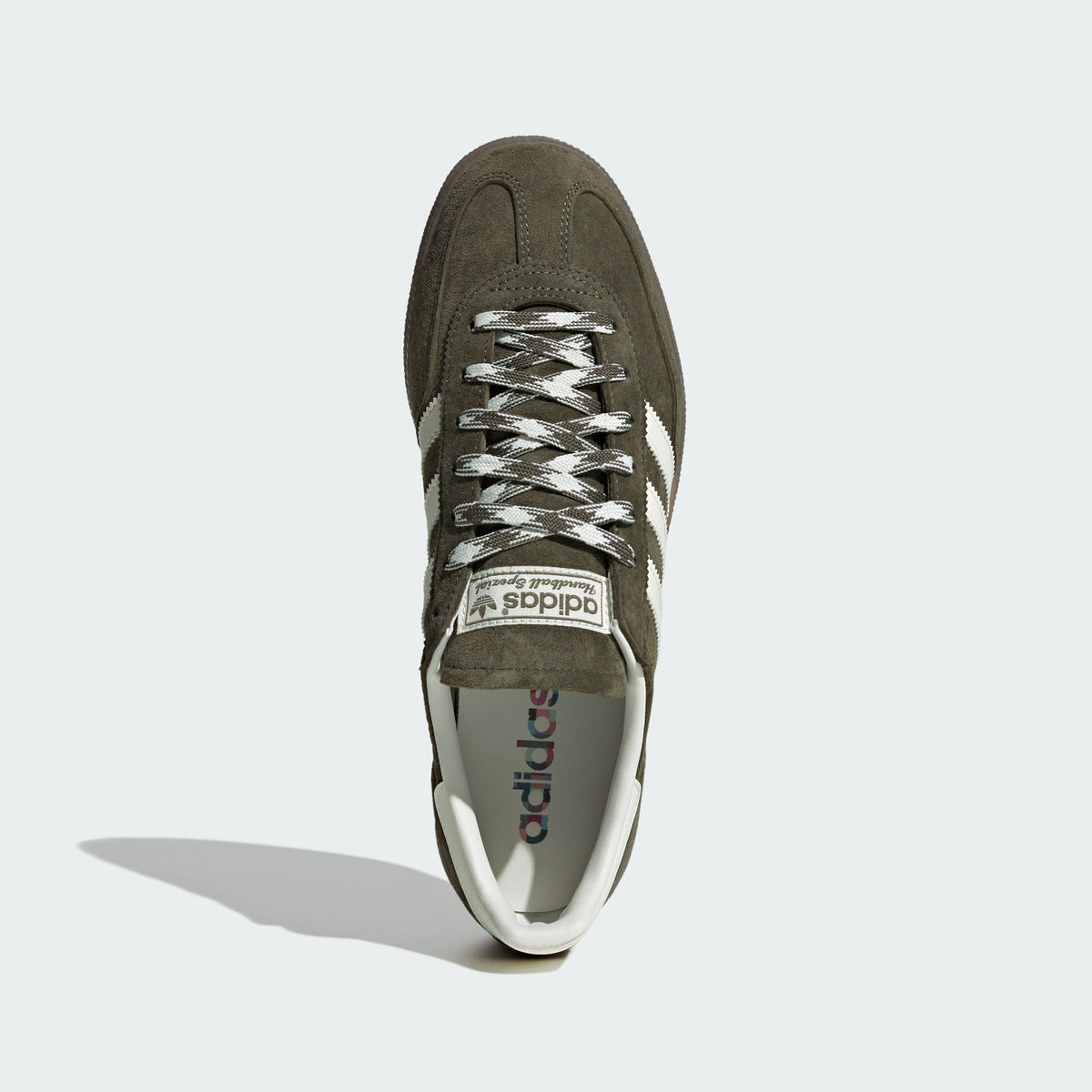 Adidas Handball Spezial Sneakers - Wild Taupe / Chalk White / Resin Yellow - view 3