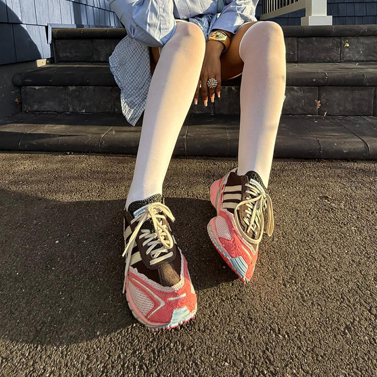 Adidas BAD Bunny Adizero SL72 Sneakers - view 2