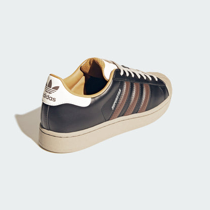 Adidas Superstar II Sneakers - Black / Brown / Wonder White - view 6