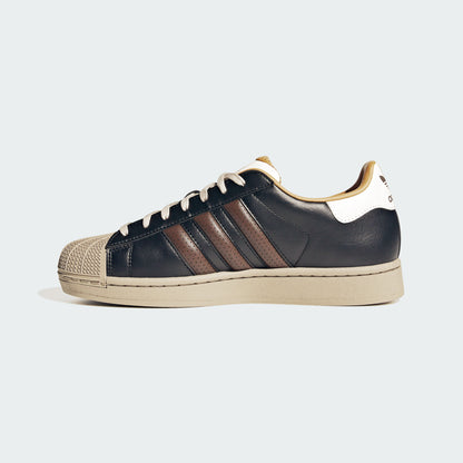 Adidas Superstar II Sneakers - Black / Brown / Wonder White - view 2