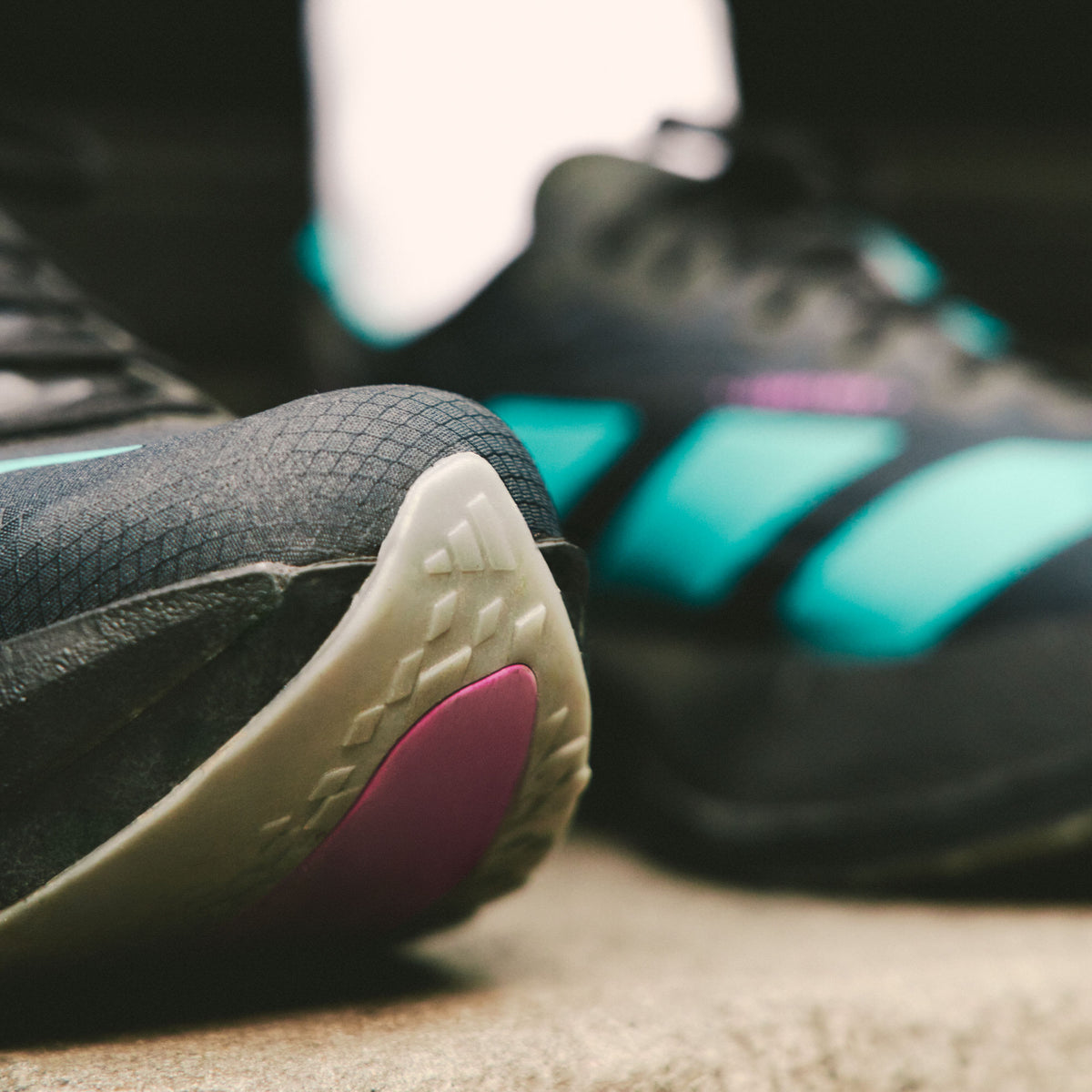 Adidas Adizero Adios PRO 4 M Sneakers - Black / Pure Teal / Magic Purple - view 5