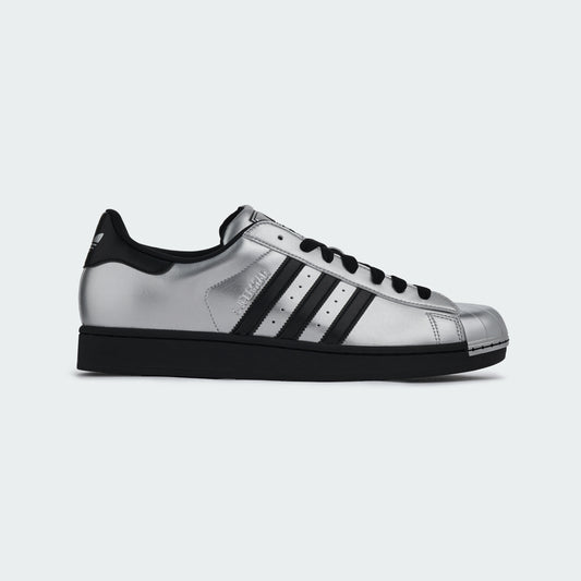 Adidas Superstar II Sneakers - Silver Metallic / Black - view 1