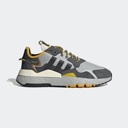 Adidas NITE Jogger Sneakers - Black / Yellow - view 4