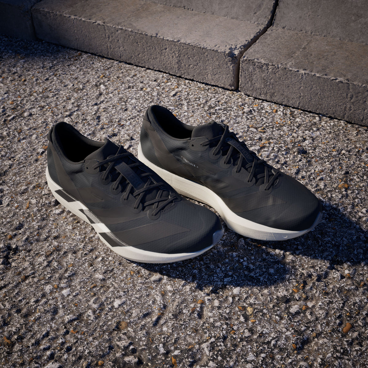 Adidas Adizero Adios 9 M Sneakers - Black / Iron Metallic - view 6