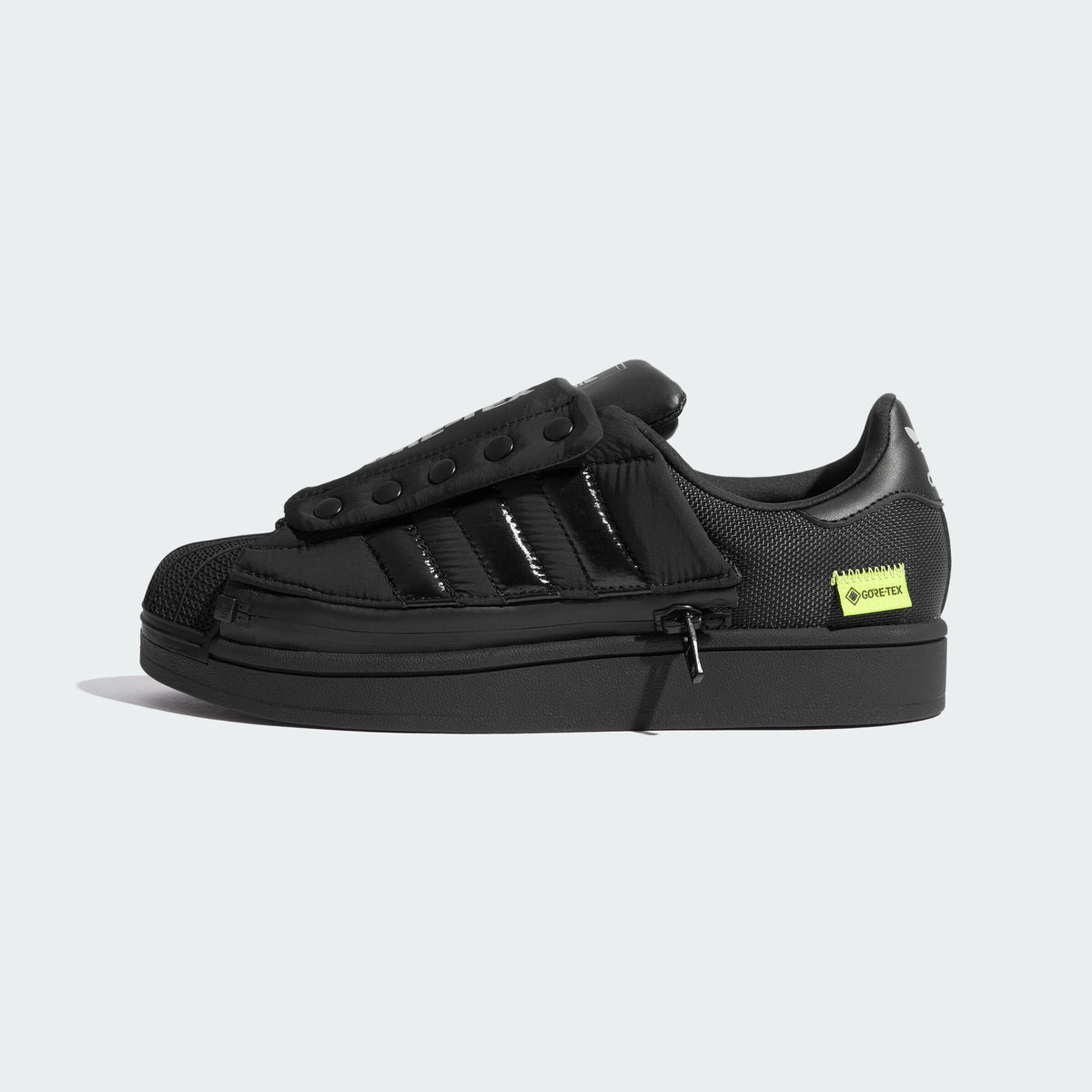 Adidas Superstar II GTX Sneakers - Black / Lemon Yellow - view 2
