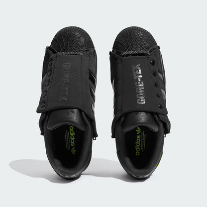 Adidas Superstar II GTX Sneakers - Black / Lemon Yellow - view 4