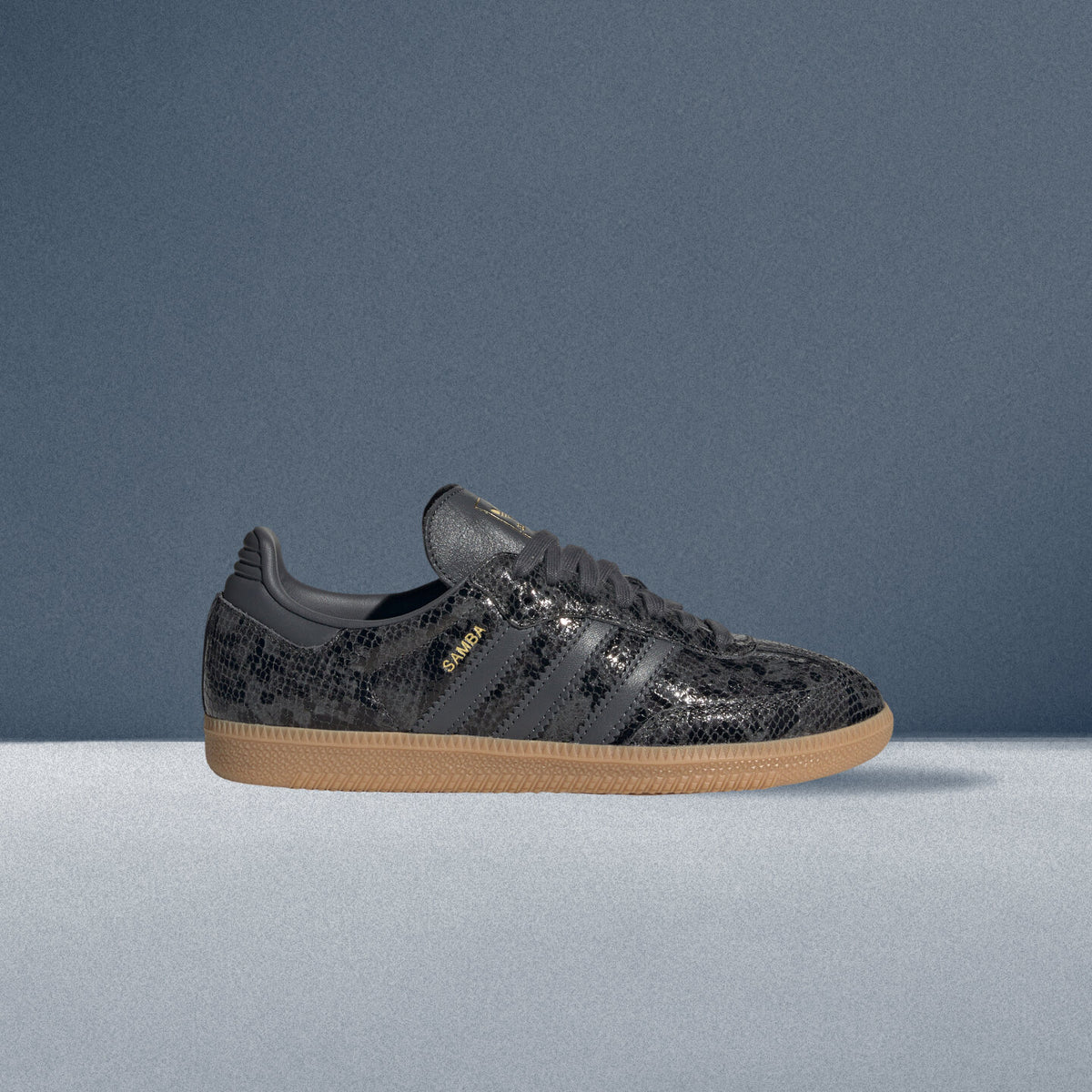 Adidas Samba OG W Sneakers - Black / Dark Grey / Resin Yellow - view 1