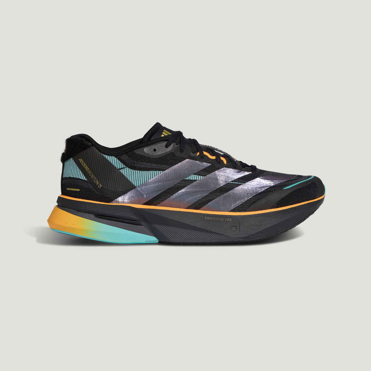 Adidas Adizero Boston 13 CNY Sneakers - Black / Flash Blue / Carbon - view 4