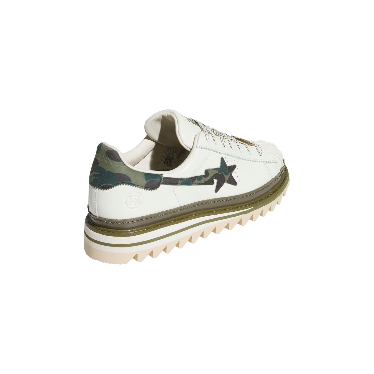 Adidas CLOT x BAPE Superstar BY EC Sneakers - view 6