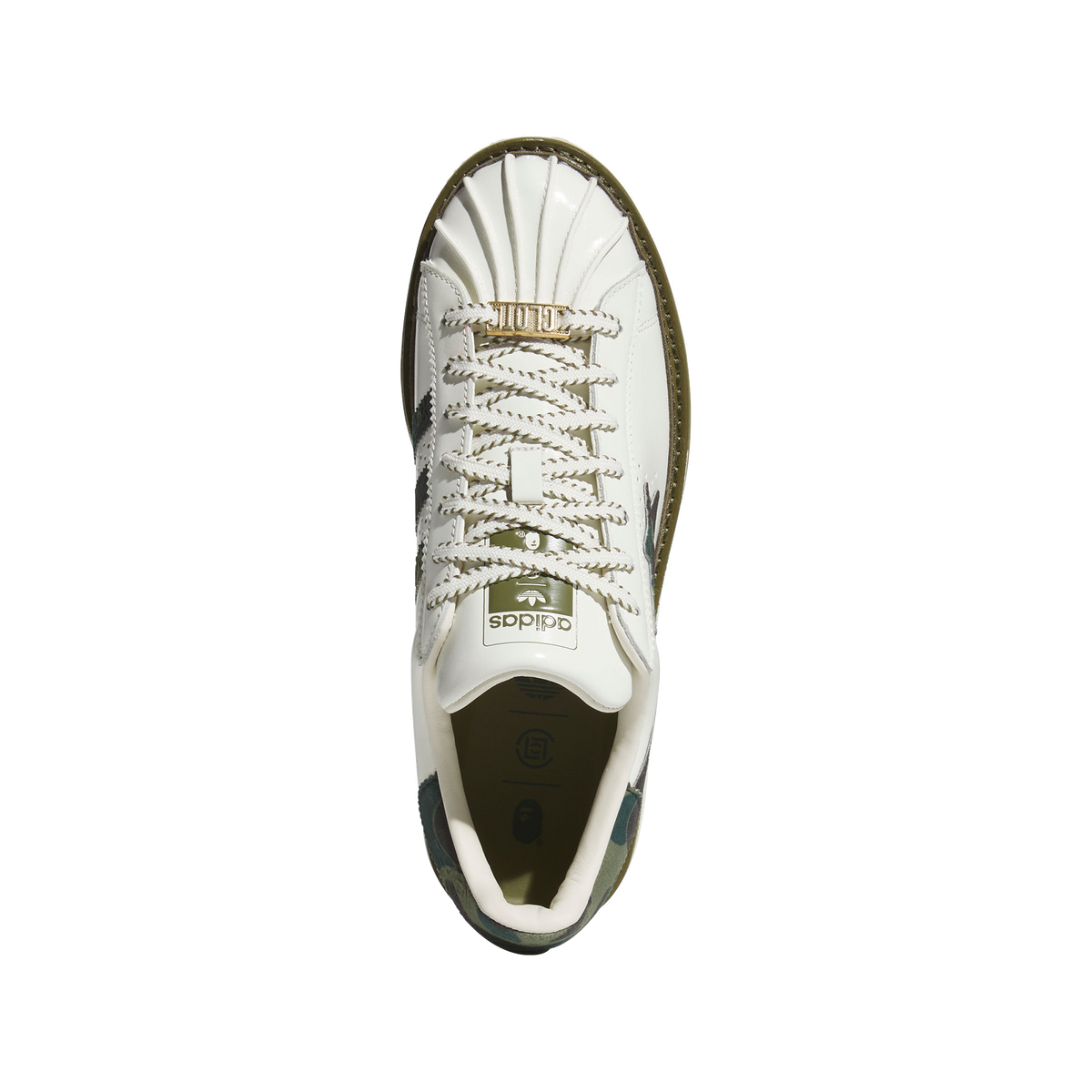 Adidas CLOT x BAPE Superstar BY EC Sneakers - view 3