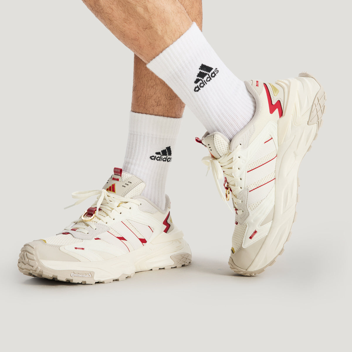 Adidas XLG Storm EDGE CNY Sneakers - Chalk White / Crystal White / Wonder Alumina - view 7