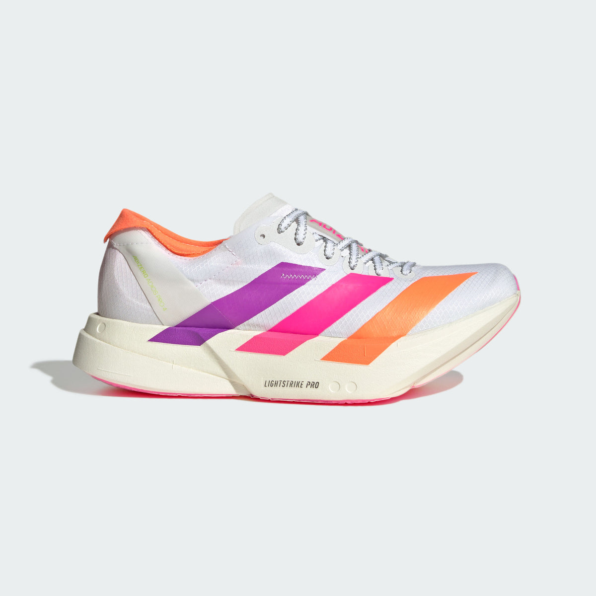 Adidas Adizero Adios PRO 4 W Sneakers - White / Magic Purple / Bright Pink - view 1