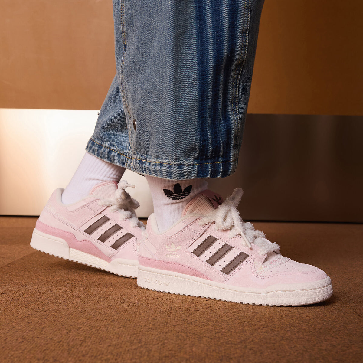 Adidas Forum LOW CL W Sneakers - Light Pink / Earth Strata - view 1