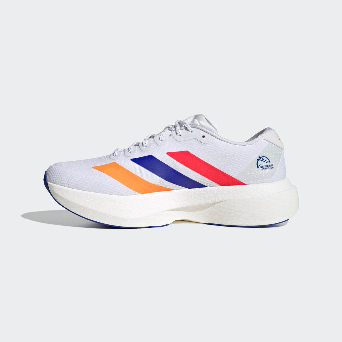 Adidas Adizero EVO SL Woven M Sneakers - White / Bright Red / Bright Blue - view 2