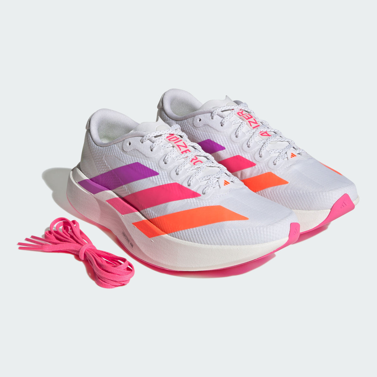 Adidas Adizero EVO SL Woven W Sneakers - White / Magic Purple / Bright Pink - view 7