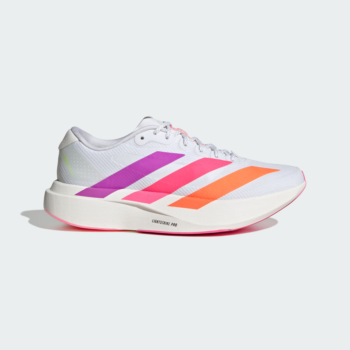 Adidas Adizero EVO SL Woven W Sneakers - White / Magic Purple / Bright Pink - view 1