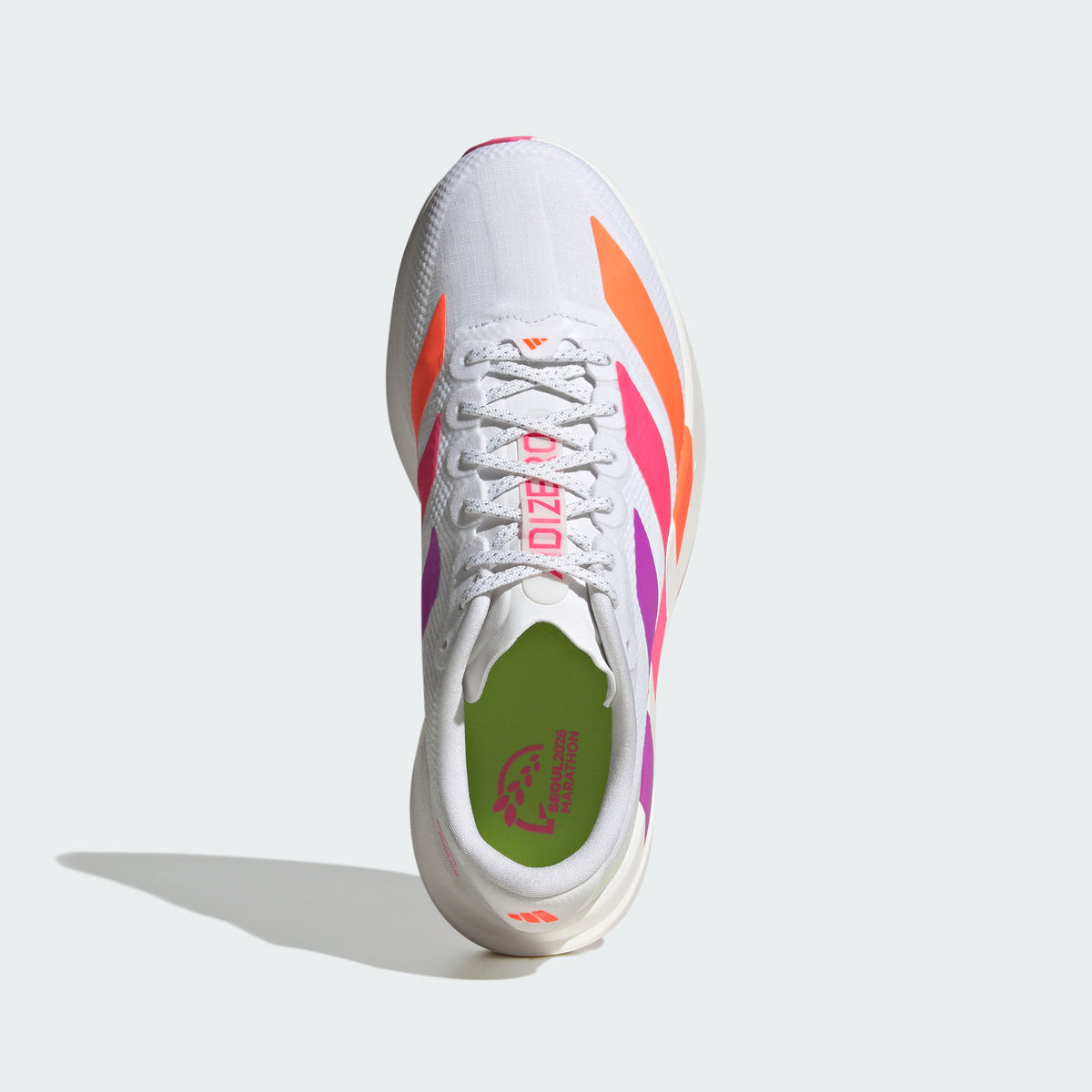 Adidas Adizero EVO SL Woven W Sneakers - White / Magic Purple / Bright Pink - view 3