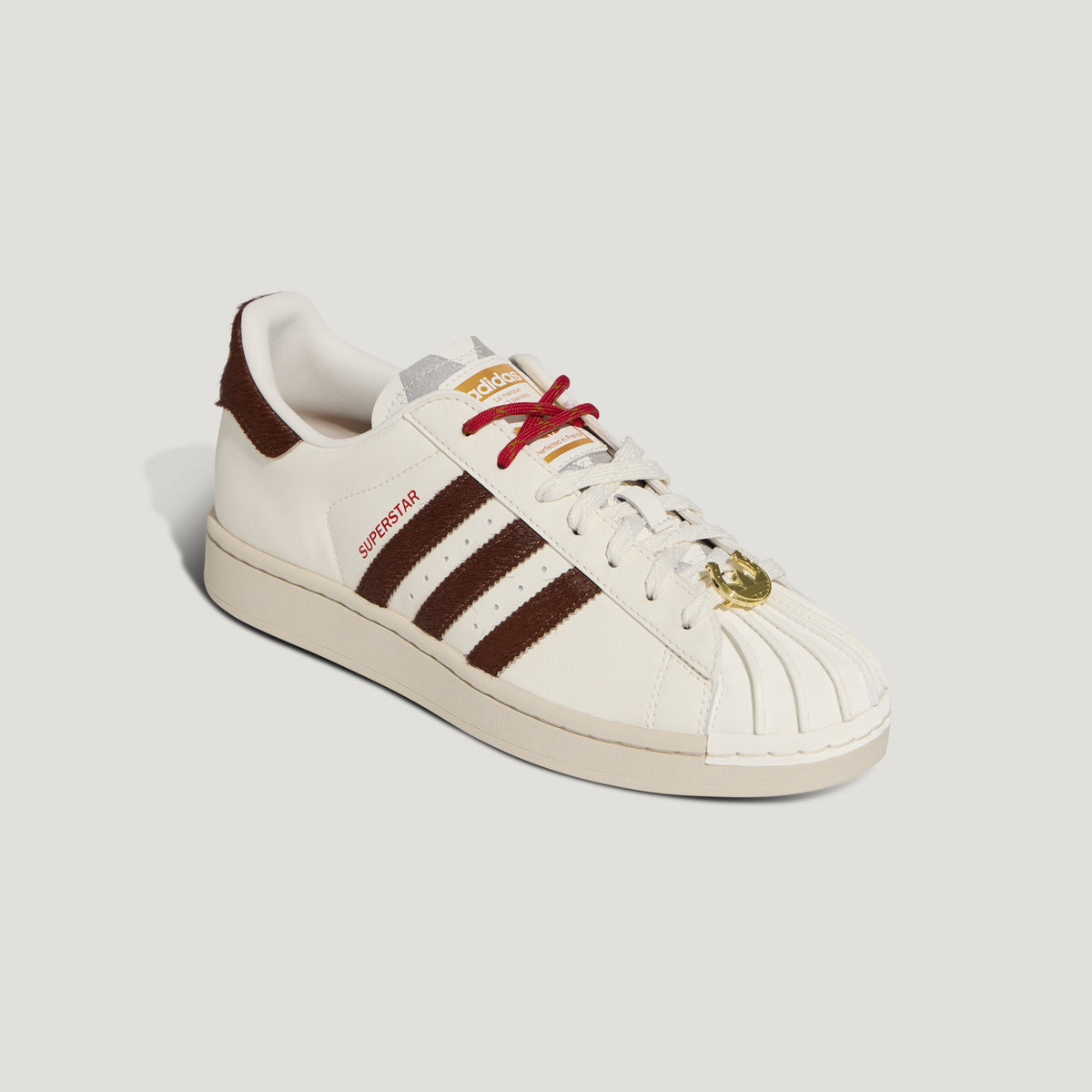 Adidas Superstar II Sneakers - White / Soft Brown / Alumina - view 8