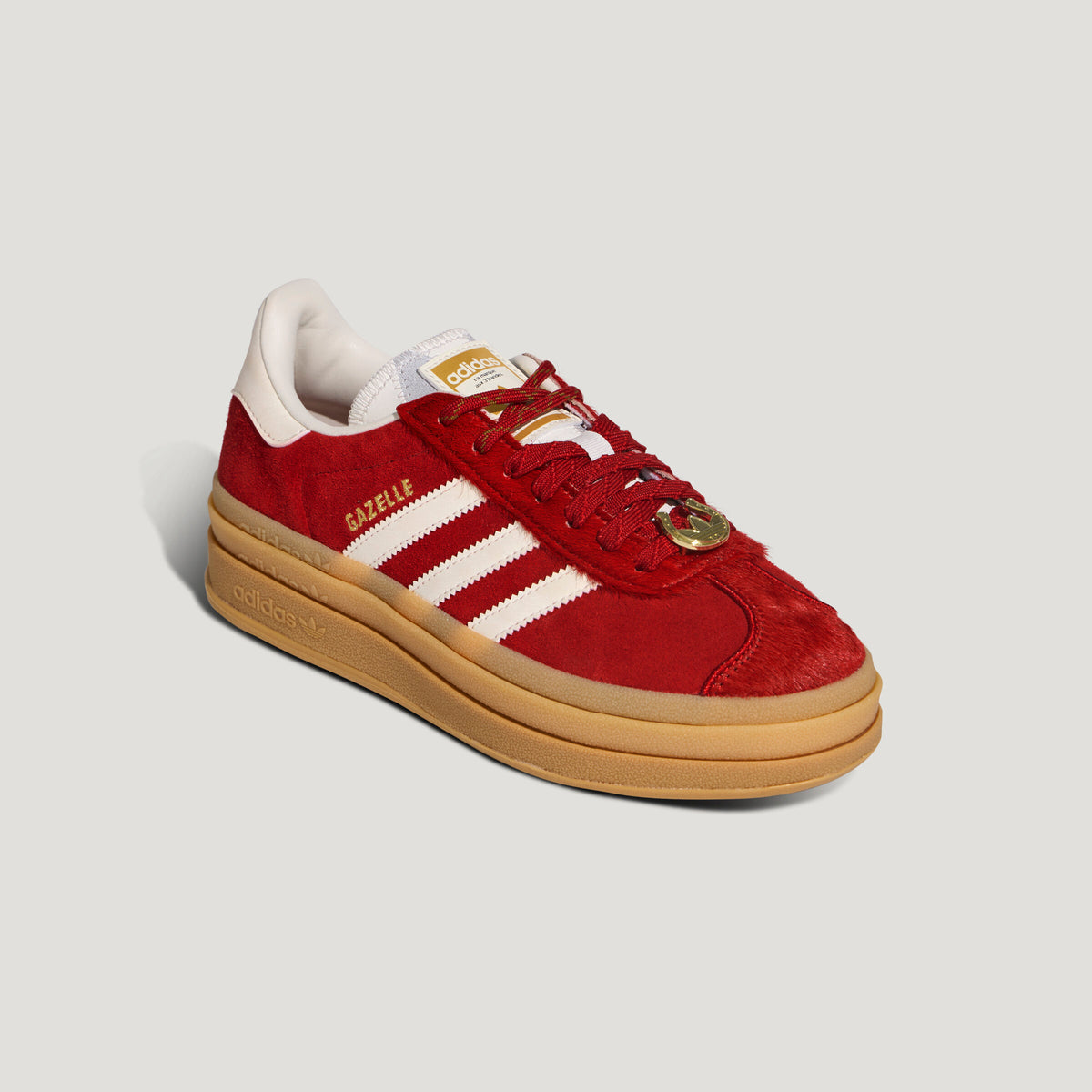 Adidas Gazelle BOLD Sneakers - Energy Red / White / Resin Yellow - view 7