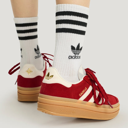 Adidas Gazelle BOLD Sneakers - Energy Red / White / Resin Yellow - view 5