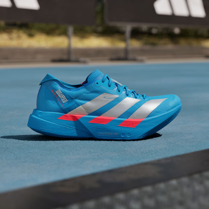Adidas Adizero Adios PRO 4 W Sneakers - Silver Metallic / Bright Red - view 1
