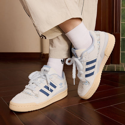 Adidas Forum LOW CL W Sneakers - Grey White / Light Blue / Soft Ink Blue - view 1