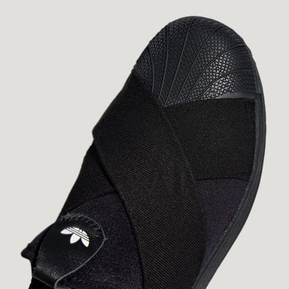 Adidas Superstar II Slipon Sneakers - Black / White - view 8