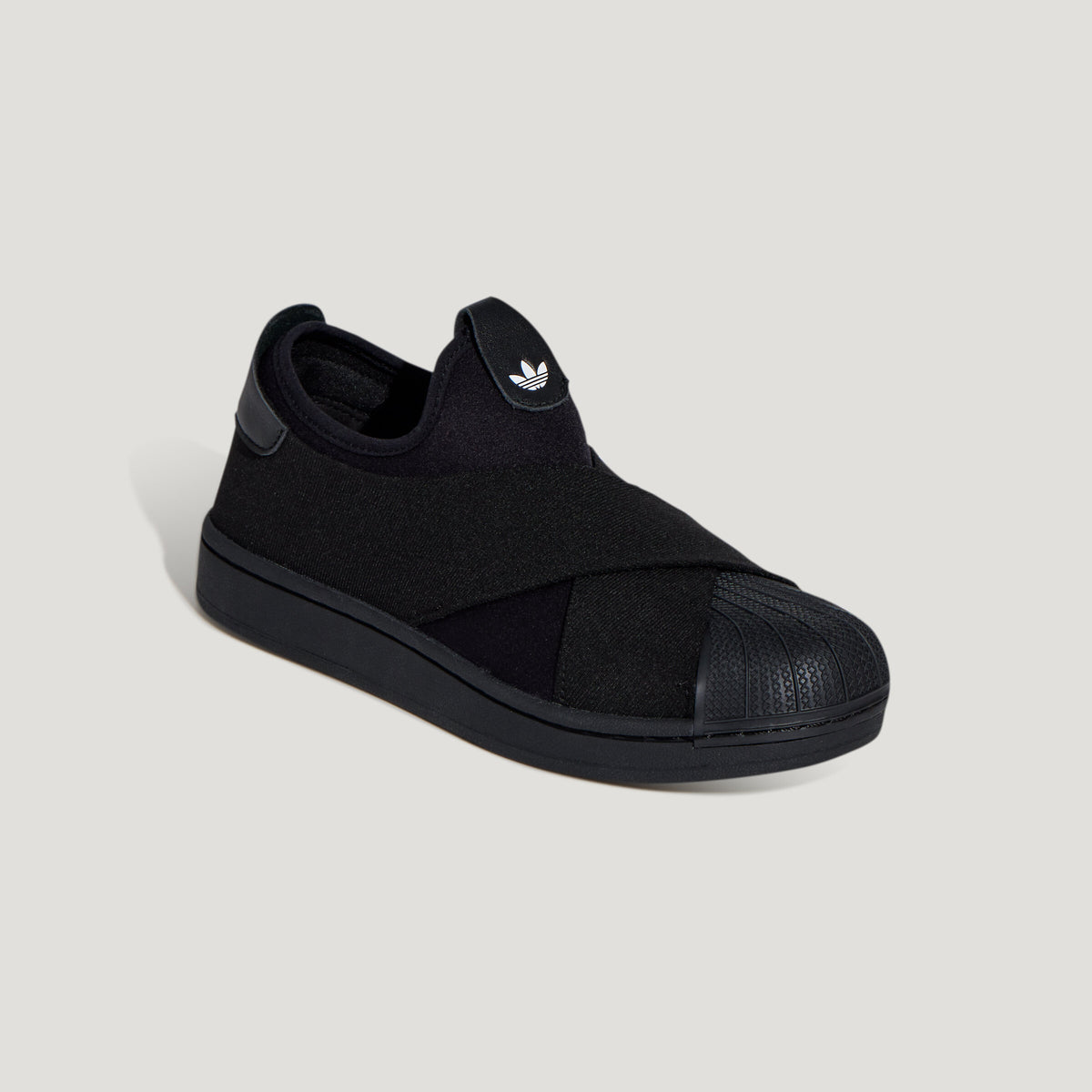 Adidas Superstar II Slipon Sneakers - Black / White - view 5