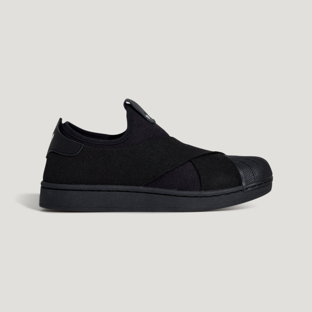 Adidas Superstar II Slipon Sneakers - Black / White - view 4