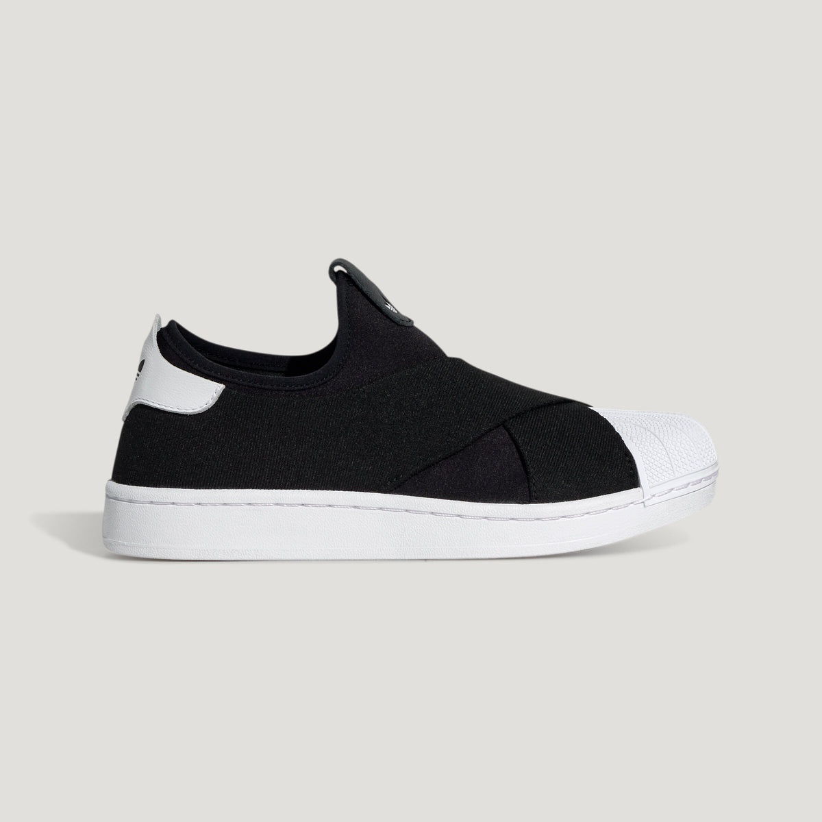 Adidas Superstar II Slipon Sneakers - Black / White - view 8