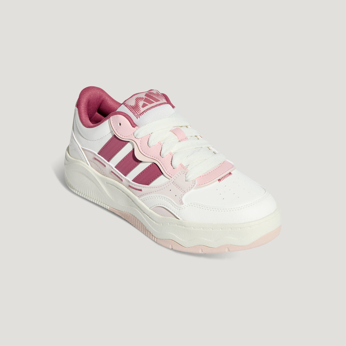 Adidas Lite Shuffle Sneakers - Crystal White / Black / Light Grey - view 4