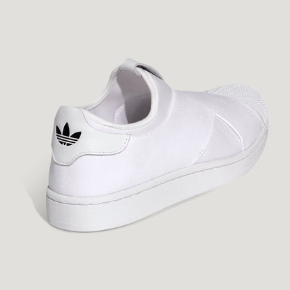 Adidas Superstar II Slipon Sneakers - Black / White - view 6