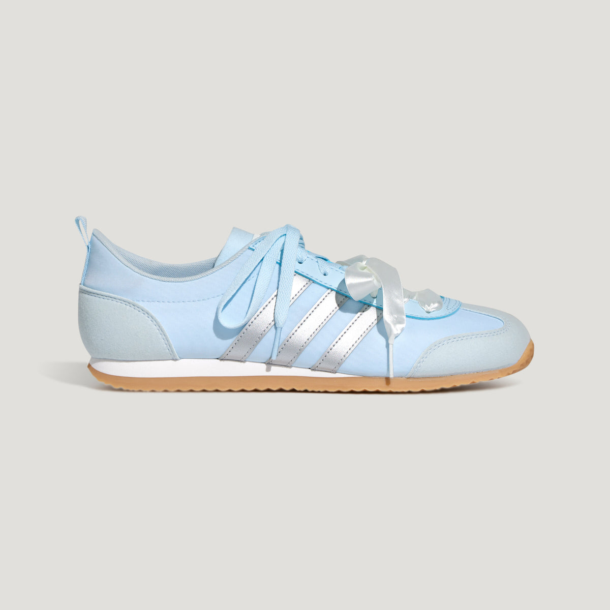 Adidas VS JOG 2.0 Sneakers - Light Sky Blue / Silver Metallic / Crystal White - view 7