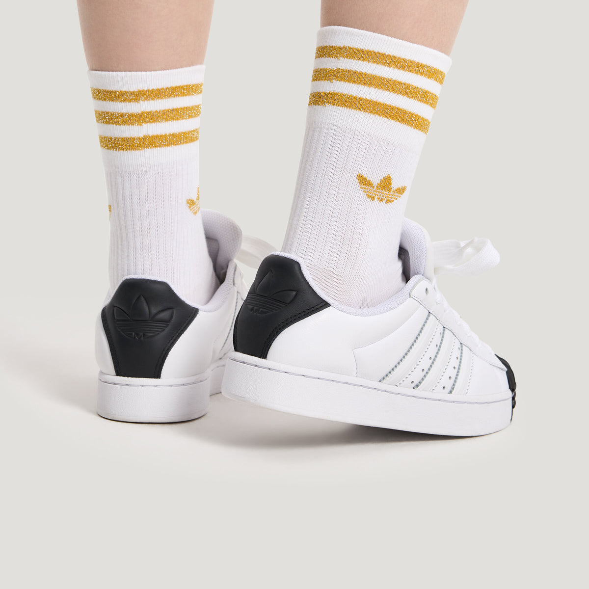 Adidas Superstar ST W Sneakers - White / Black / Gold - view 2