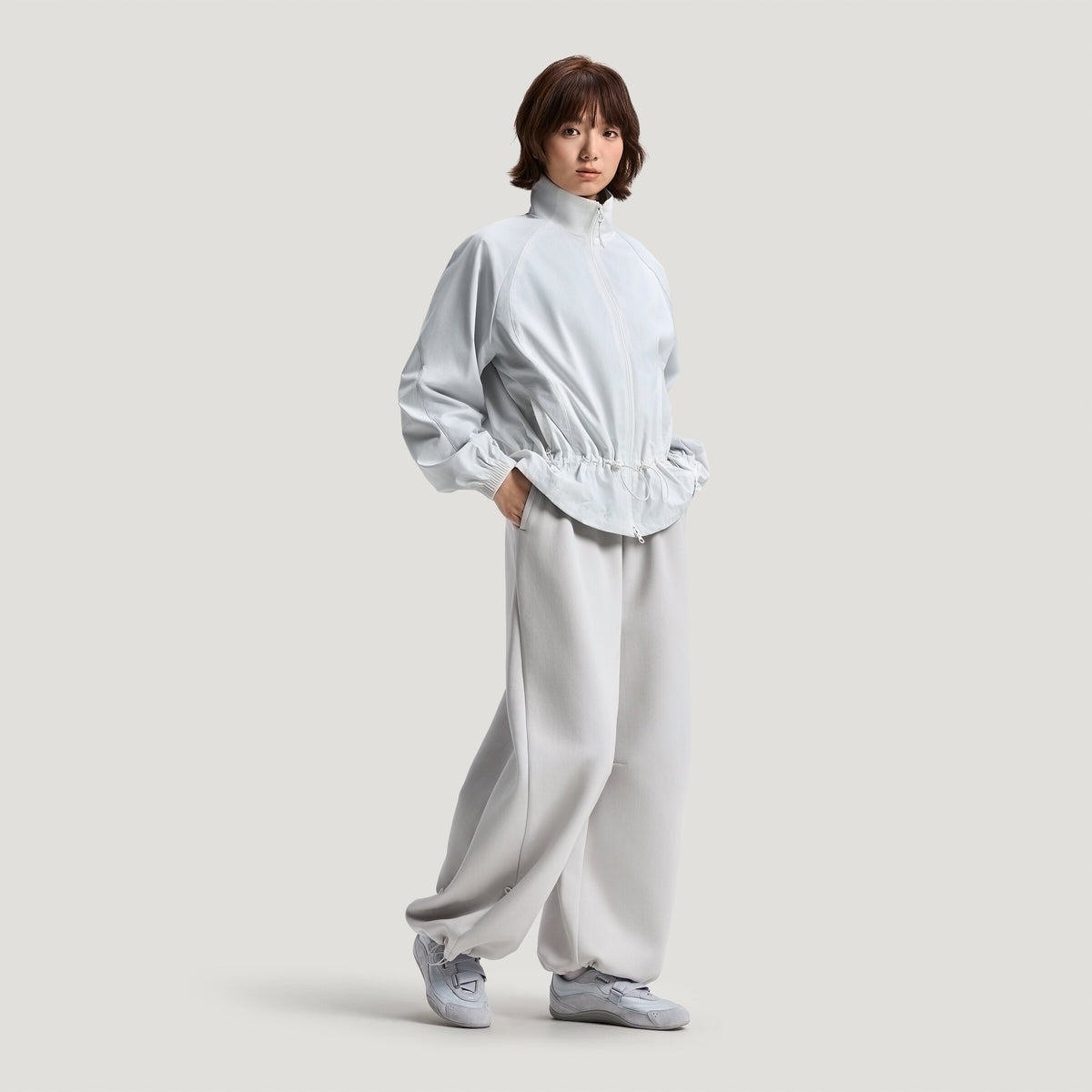 Adidas Future OF Style Urban Reverie Sneakers - Light Grey / Crystal White - view 1