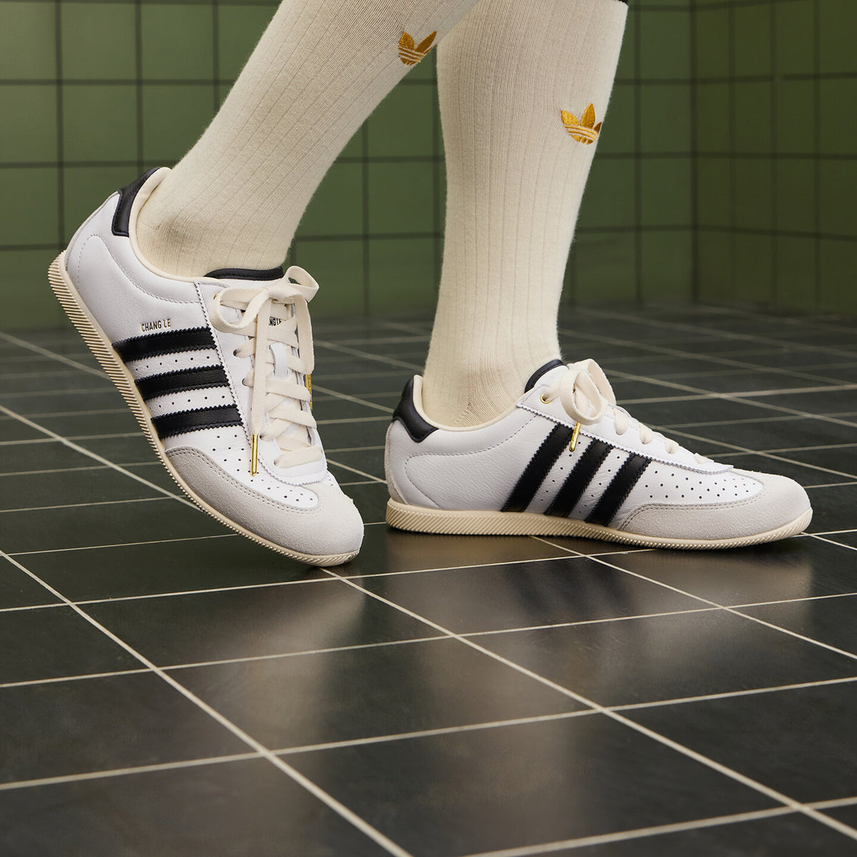 Adidas Changle Sneakers - Black / White / Off White - view 2