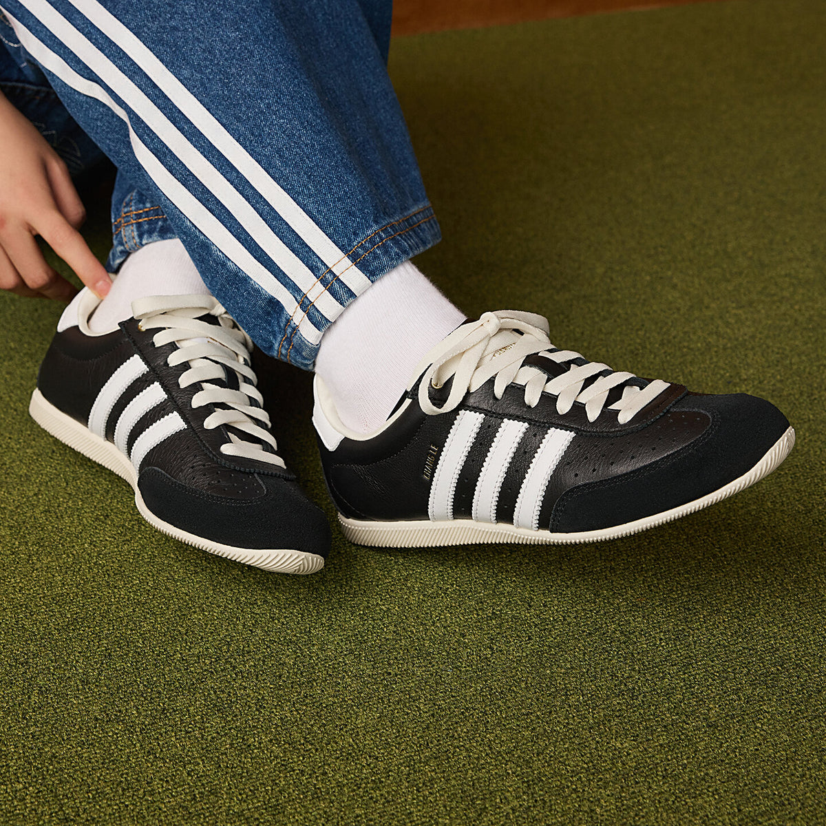 Adidas Changle Sneakers - Black / White / Off White - view 1