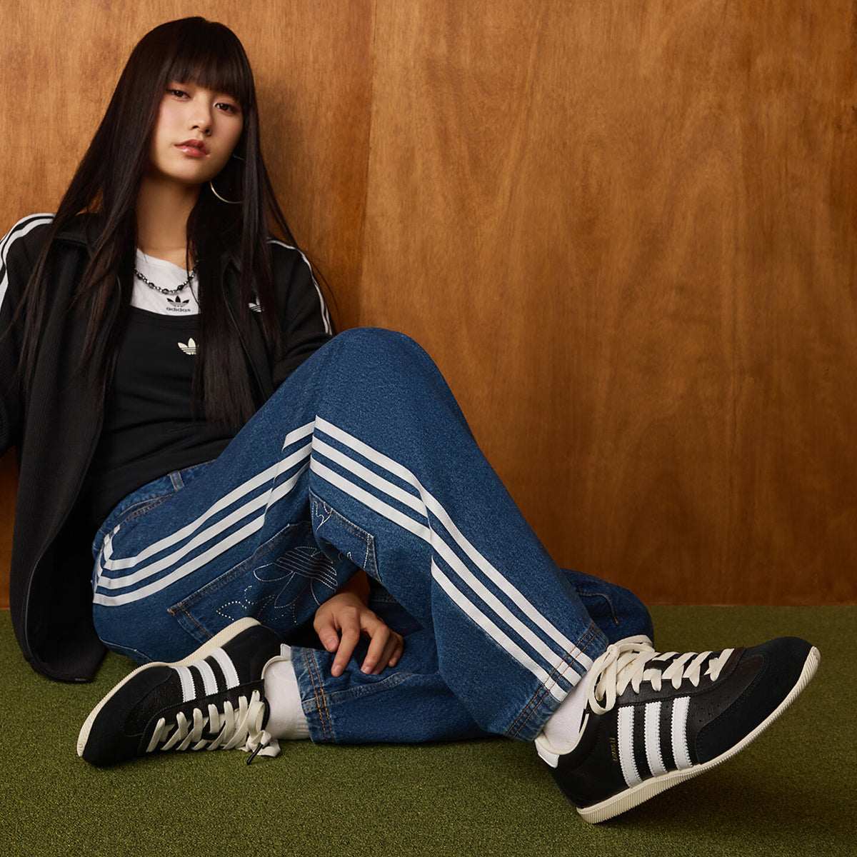 Adidas Changle Sneakers - Black / White / Off White - view 3