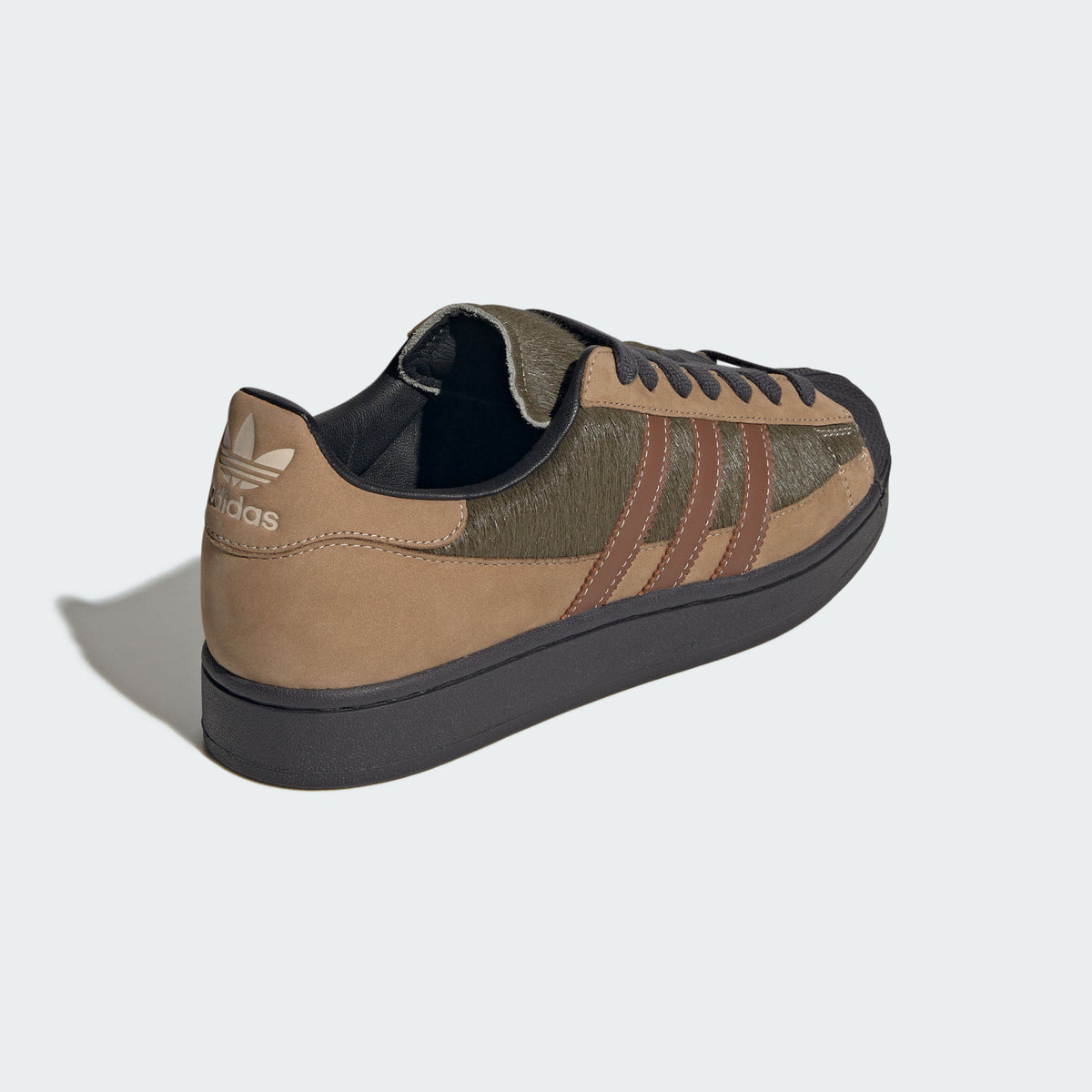 Adidas Superstar II MG Sneakers - Black / Victory Red / Carbon - view 6