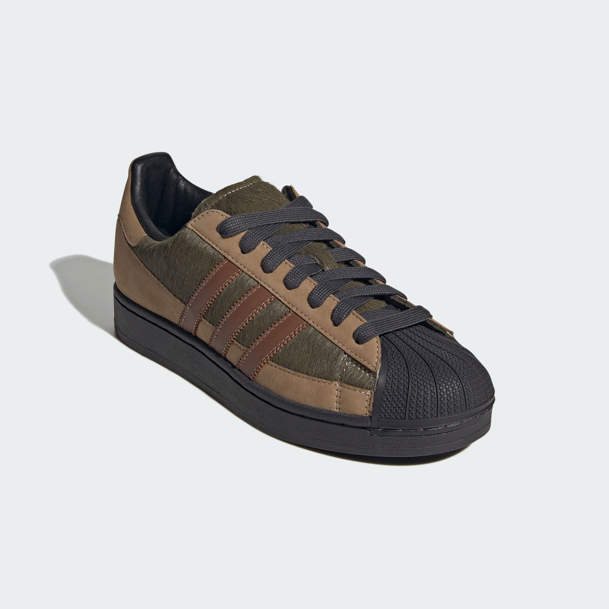 Adidas Superstar II MG Sneakers - Black / Victory Red / Carbon - view 5
